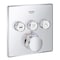 Grohe Grohtherm Smartcontrol Triple Function Therm Trim, Gray 29142A00 - alternate 2